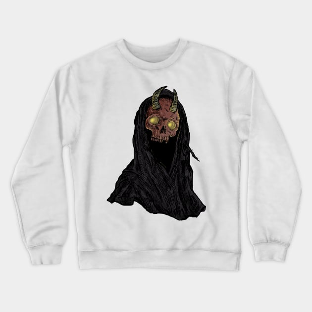 Death Skull No III Crewneck Sweatshirt by DeathAnarchy